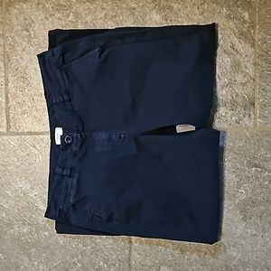 Crown & Ivy size 8 navy pants